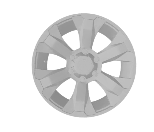 (Unpainted)  Chev s10 High Country Type Wheel incl Rubber Tyres & Axels