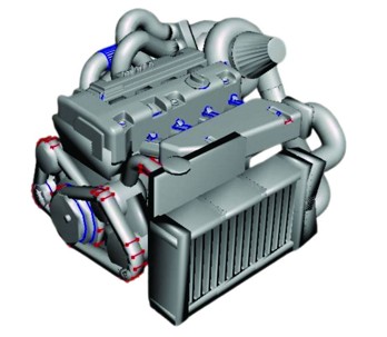(Unpainted) K20 Devildragger Engine