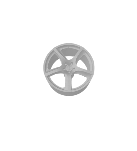 (Unpainted) Porsche Cayenne Type Wheel incl Rubber Tyres & Axels