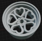 (Unpainted) SK Mona incl Rubber Tyres & Axels