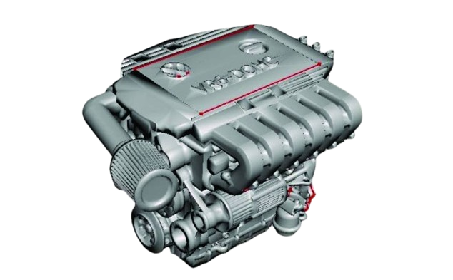 VR6 DOHC Engine