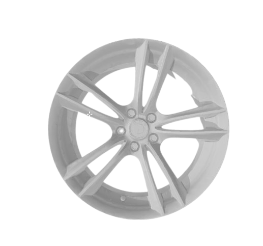 (Unpainted)  Bmw 7 Series Wheel incl Rubber Tyres & Axels