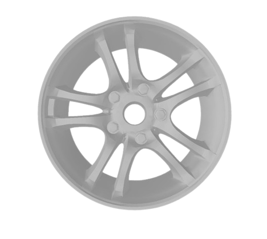 (Unpainted) Brabus Monoblock S Type Wheel incl Rubber Tyres & Axels