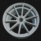 (Unpainted) Brixton R11R incl Rubber Tyres & Axels