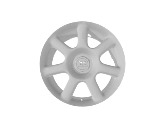 (Unpainted)  Bugatti EB110 Type Wheel incl Rubber Tyres & Axels