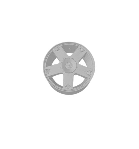 (Unpainted) Copa Type Wheel incl Rubber Tyres & Axels