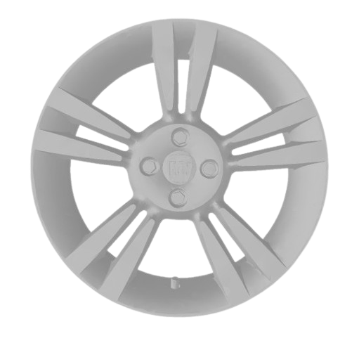 (Unpainted)  Fiat Bravo T-Jet  Type Wheel incl Rubber Tyres & Axels