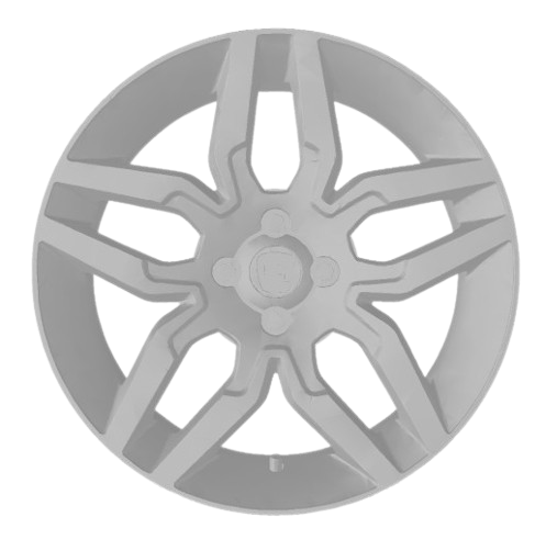 (Unpainted)  Fiat Idea Sporting Type Wheel incl Rubber Tyres & Axels