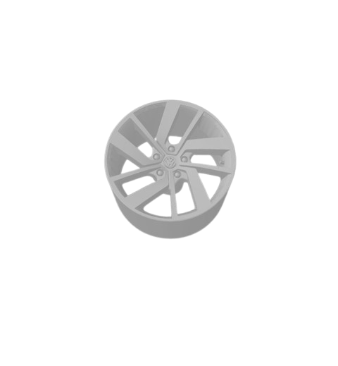 (Unpainted) Jetta GLI 5 Type Wheel incl Rubber Tyres & Axels