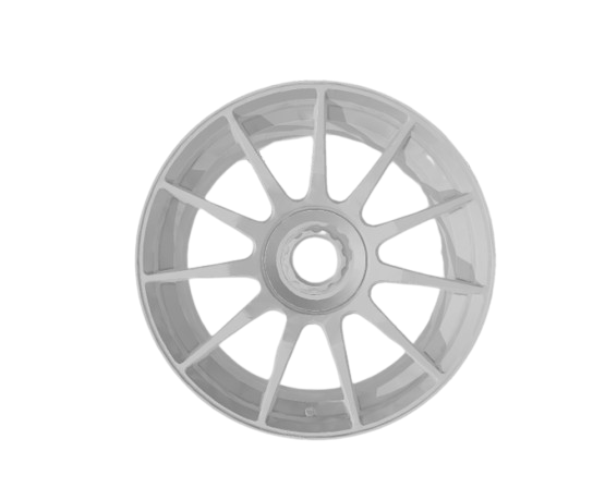 (Unpainted)  Rotiform R170 DTM Type Wheel incl Rubber Tyres & Axels