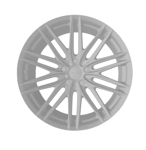 (Unpainted)  Vossen VFS4 Type Wheel incl Rubber Tyres & Axels