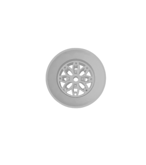 (Unpainted) Sakura Hayashi Type Wheel incl Rubber Tyres & Axels