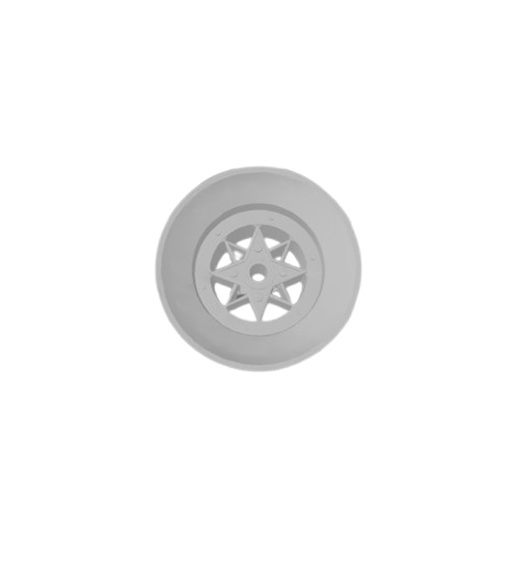 (Unpainted) SSR STAR SHARK Type Wheel incl Rubber Tyres & Axels