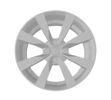 (Unpainted) VW Golf 6 Comfortline Type Wheel