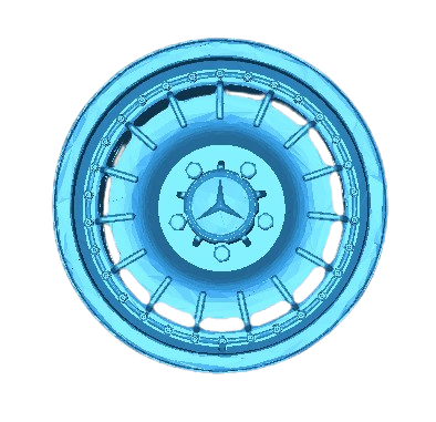 (Unpainted) Merc 280D Type Wheel
