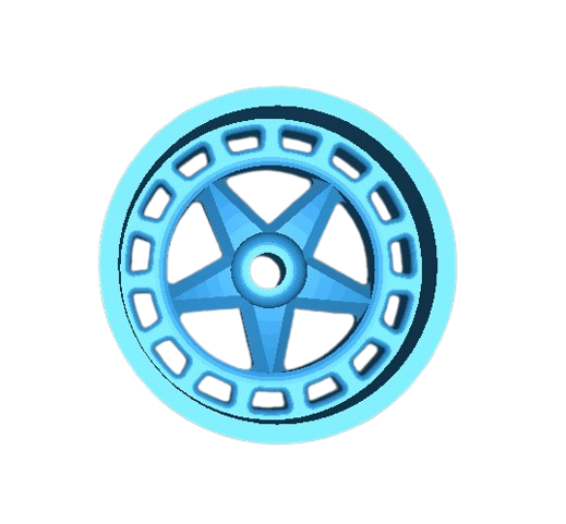 (Unpainted)  AA95T Type Wheel