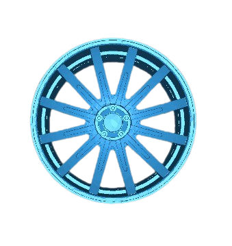 (Unpainted) Dub Exclusive Type Wheel