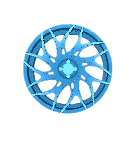 (Unpainted) DUB GOAT Type Wheel
