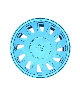 (Unpainted) Gran Lux 18 Type Wheel