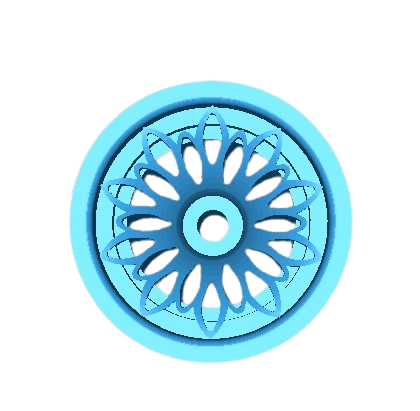 (Unpainted) JDM Drift Type Wheel