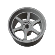 (Unpainted) Advan R6 Type Wheel
