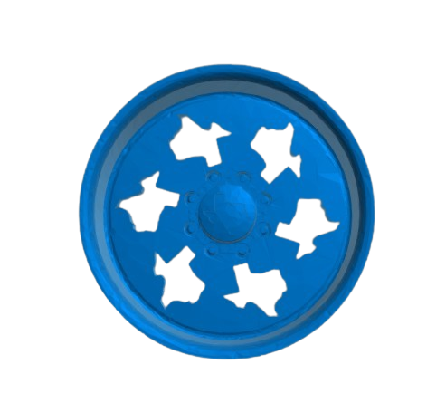 (Unpainted) Texas Type Wheel